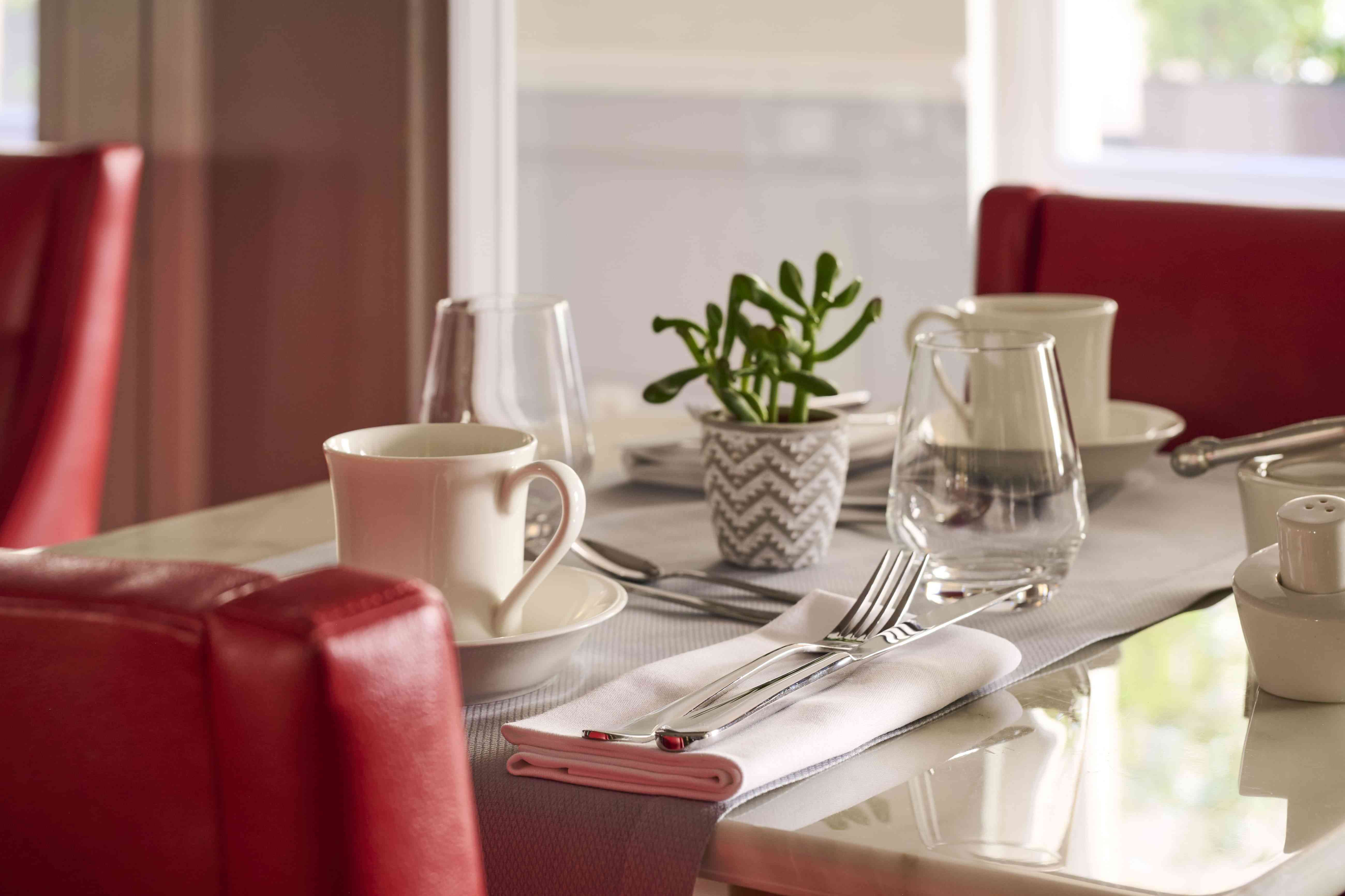 Breakfast at Fraser Suites Le Claridge, Champs-Élysées serviced hotel apartments in central Paris